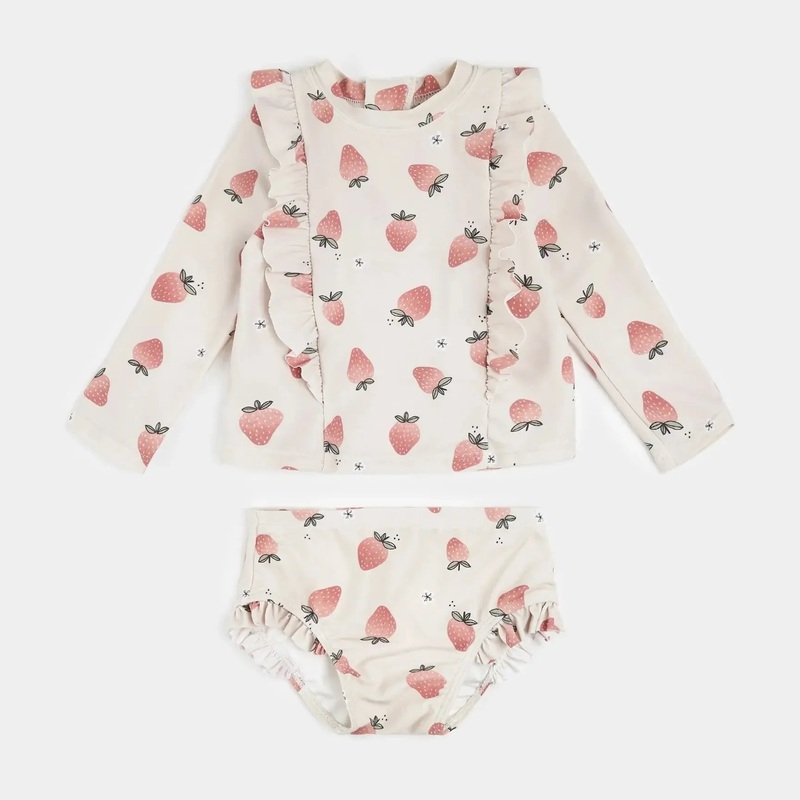 Petit Lem – Rashguard + Bottom Set – Berry