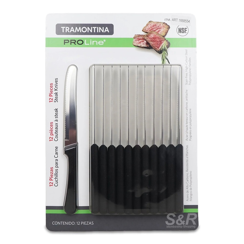 Pro Line Steak Knives Set of 12