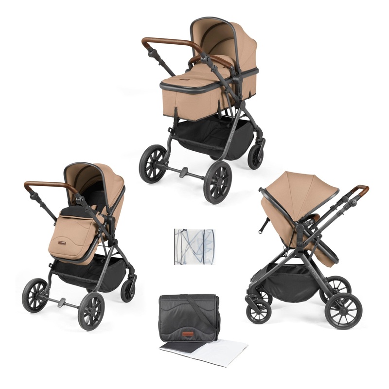 Ickle Bubba – Cosmo 2 in 1 Pushchair Set – Desert/Tan
