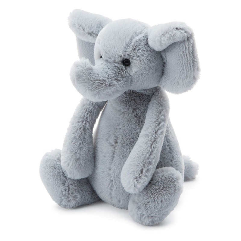Jellycat Bashful Grey Elephant
