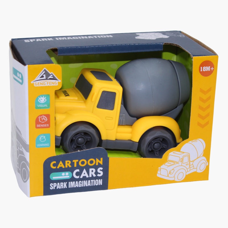 Cartoon Cars – Spark Imagination (Mixer Truck)