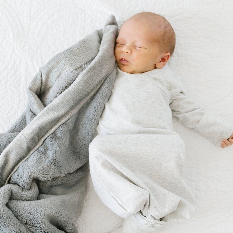 Gray Lush Blanket – Receiving
