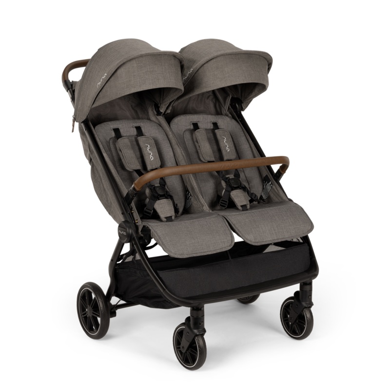Nuna – TRVL DUBL Stroller – Granite