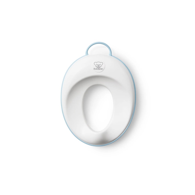 Toilet Training Seat – White/Turquoise