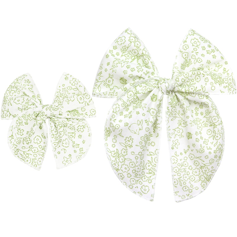 Heirloom Bow – Bunny Garden Clip