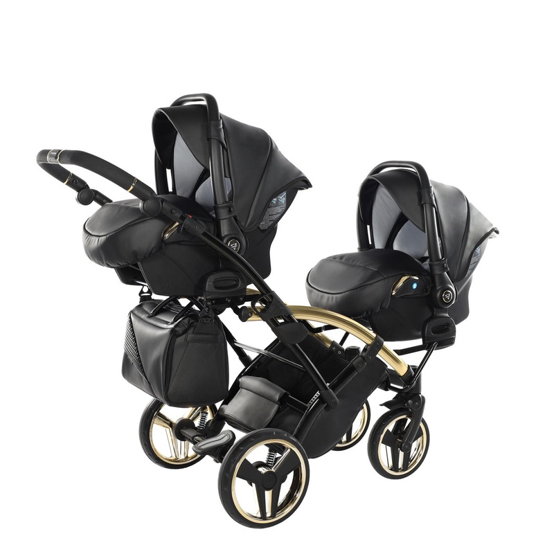 JUNAMA FLUO LINE BLACK GOLD DUO SLIM – 3IN1 (INCLUDES 2 X CAR SEAT)