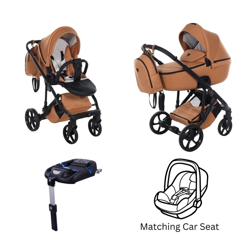 JUNAMA TERMO CAMEL – 4IN1 (INCLUDES CAR SEAT & ISOFIX BASE)