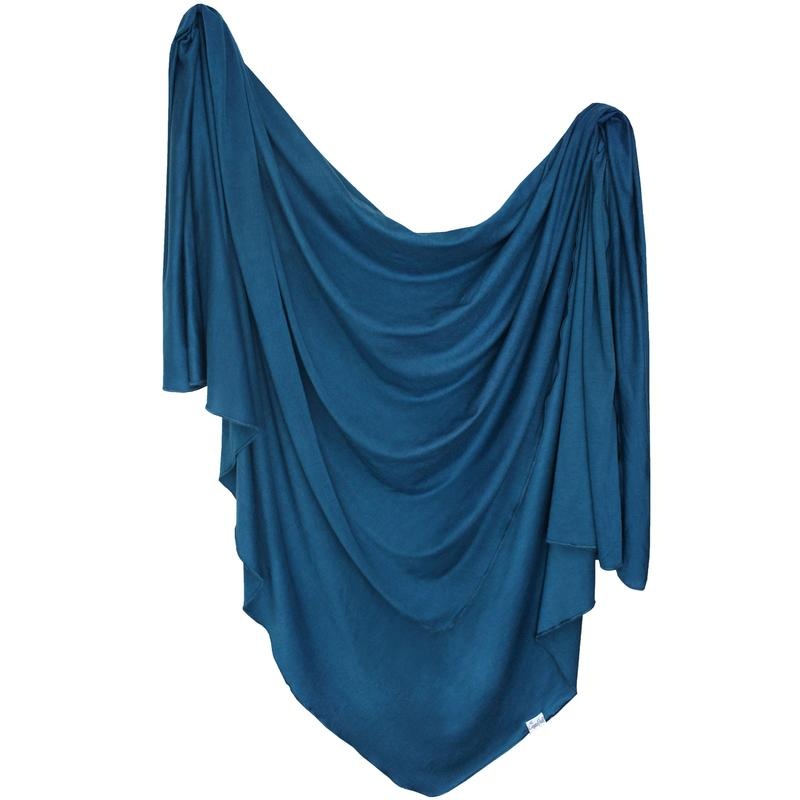 Knit Swaddle Blanket – River