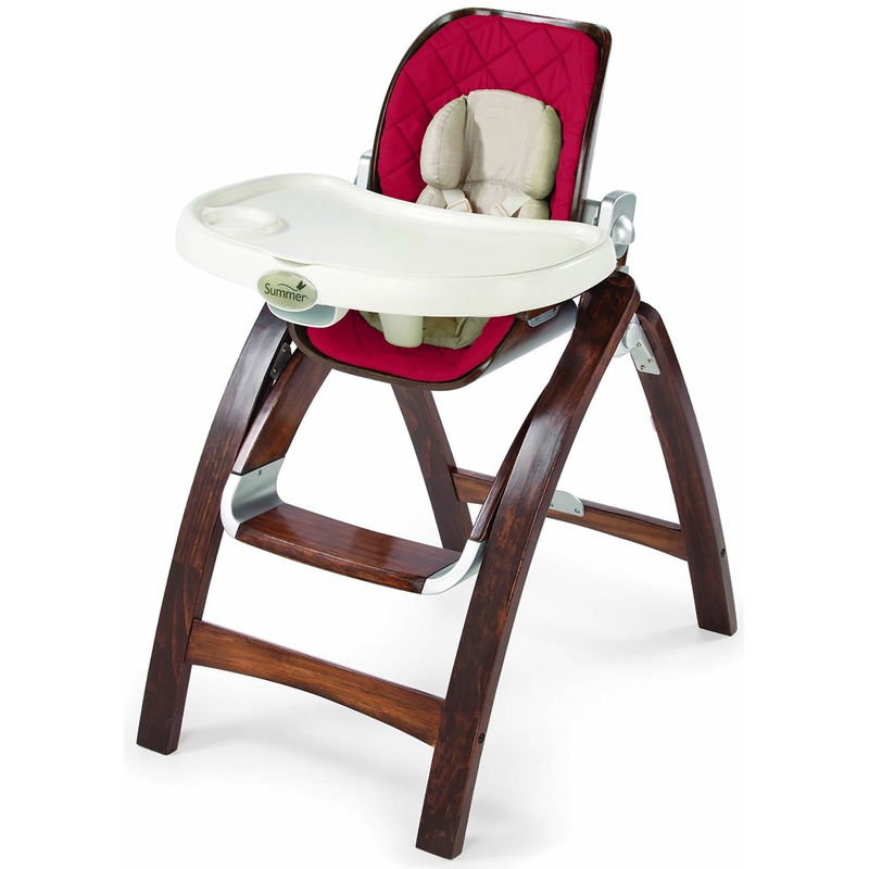 Summer Infant Bentwood High Chair – Cranberry