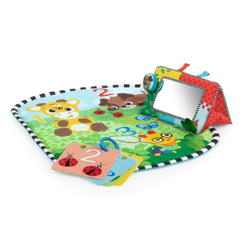 Discovery Garden Tummy Time Mat & Mirror