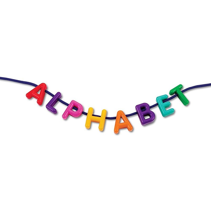 Lacing Alphabet & Numbers – Uppercase Alphabet