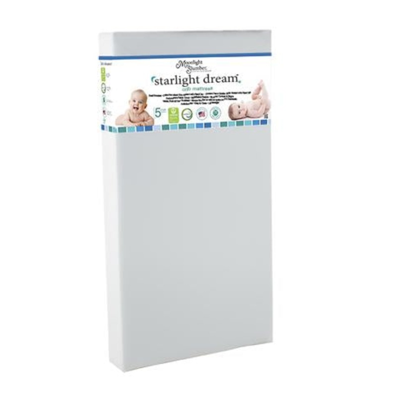 Moonlight Slumber Starlight Dream Dual Firmness Baby Crib Mattress