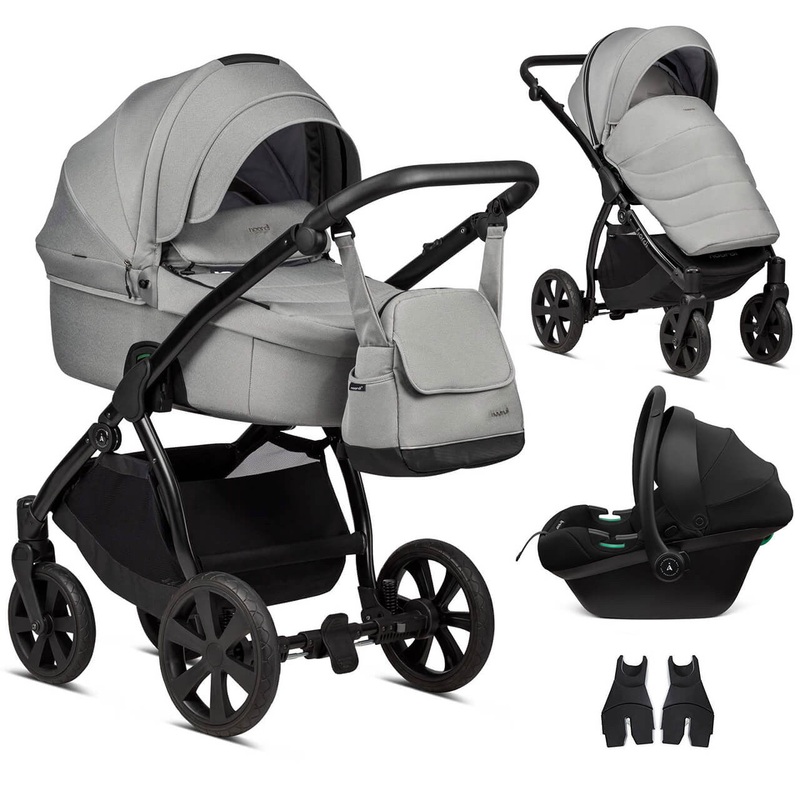 Noordi Fjordi 3-in-1 Travel System – Grey