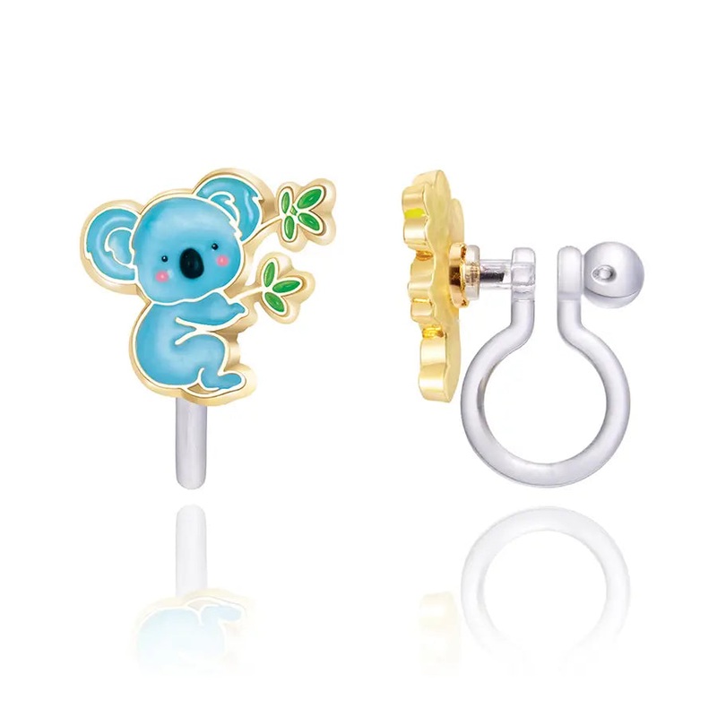 Girl Nation Clip On Cutie Earrings- Cute Koala