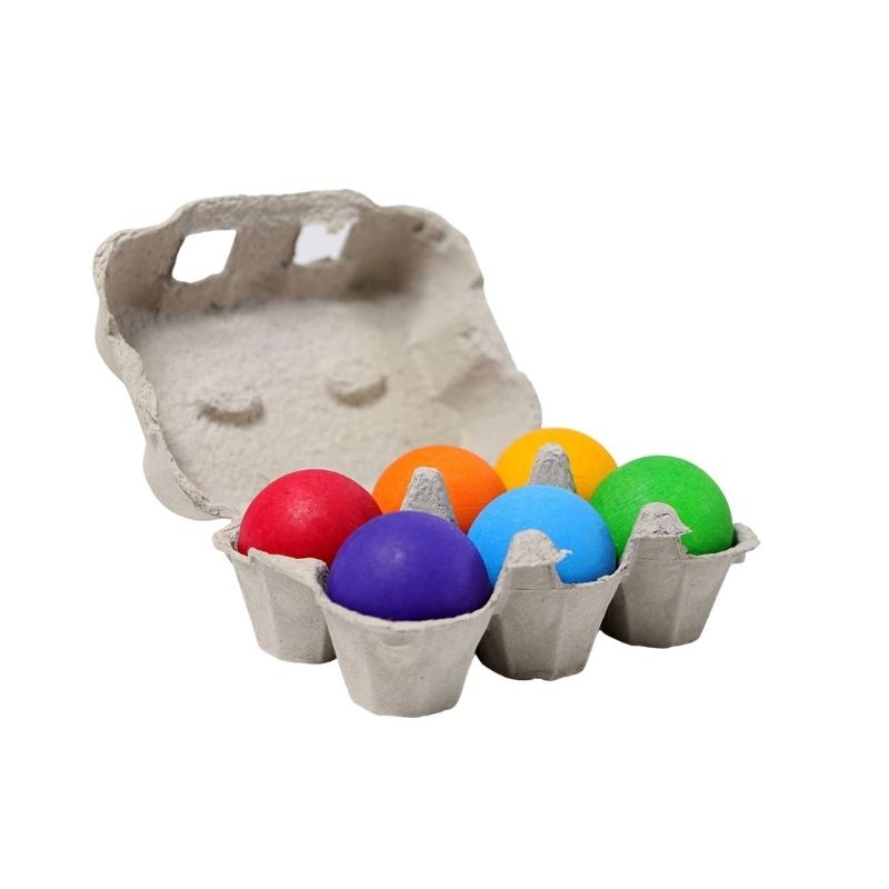Rainbow Balls – 6 Pieces