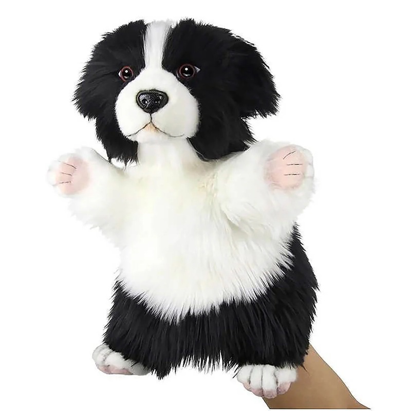HNC Plush Puppet – Border Collie Puppet