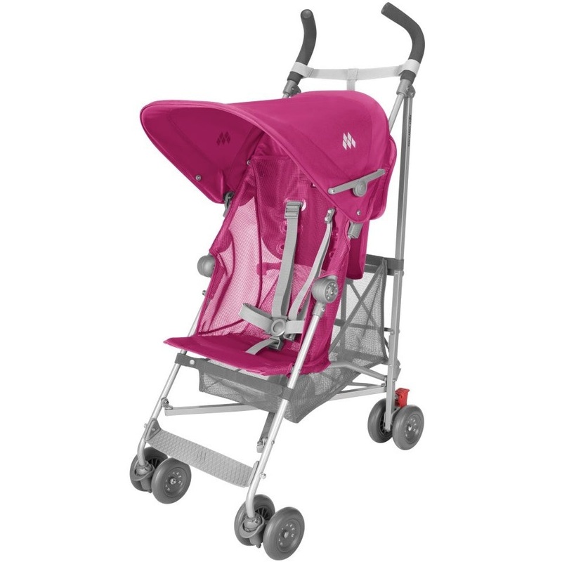 Maclaren Volo Umbrella Stroller – Festival Fuchsia