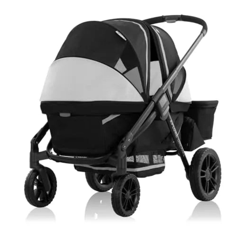 Pivot Xplore Dreamz Stroller Wagon with Infant Car Seat Adapter – Jetsetter Black (see description)
