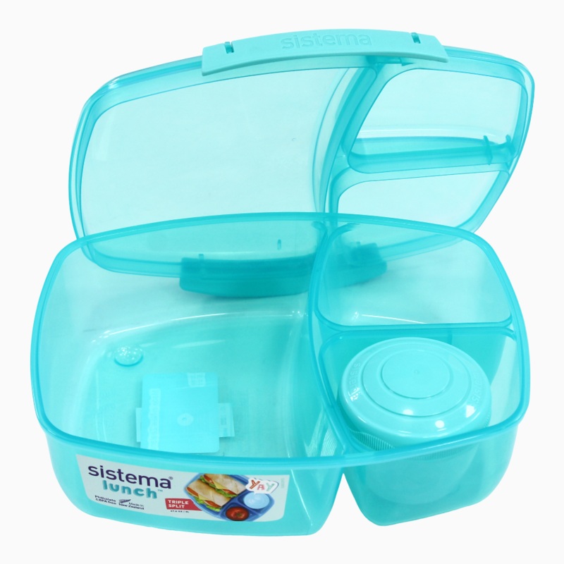Sistema Plastic Lunch Box  Aqua