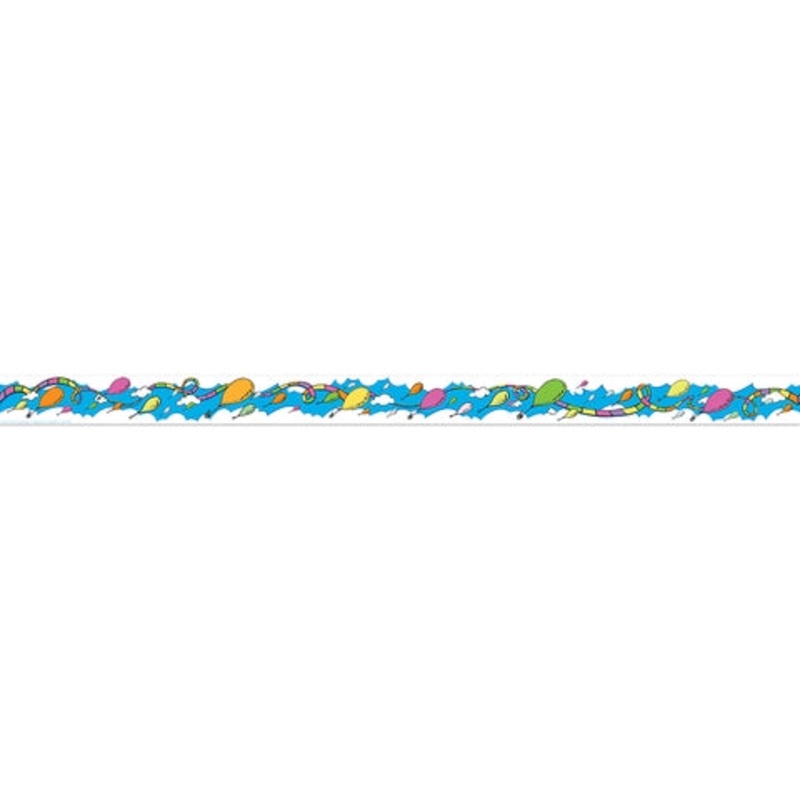 Dr. Seuss Oh the Places Balloons Deco Trim