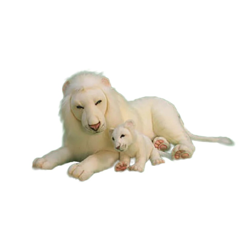HNC Plush Animal – White Lion