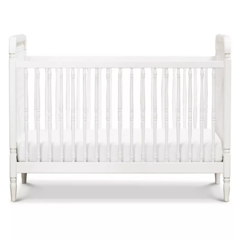 Liberty 3-in-1 Convertible Spindle Crib – Warm White