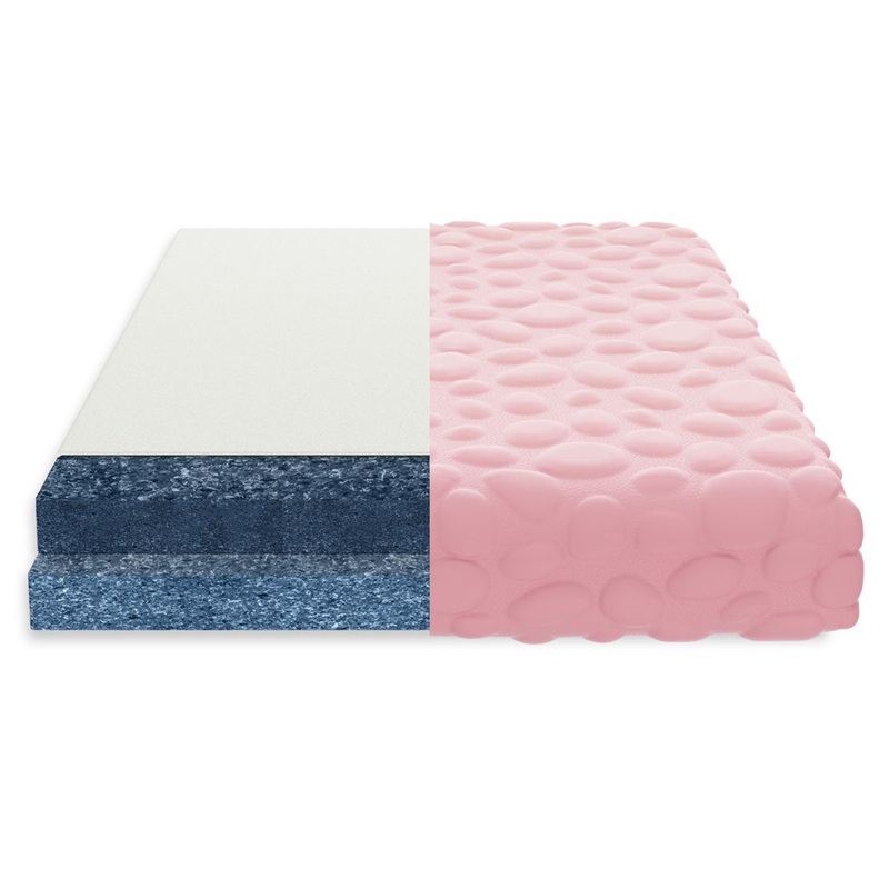 Nook Dream Cotton Crib Mattress – Blush