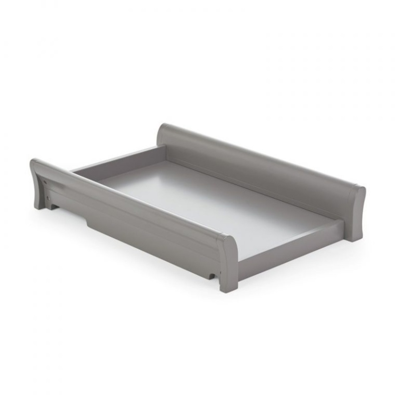 Obaby Stamford Cot Top Changer – TAUPE GREY