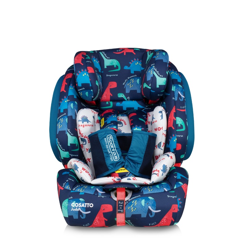 Judo Group 123 Car Seat D is for Dino