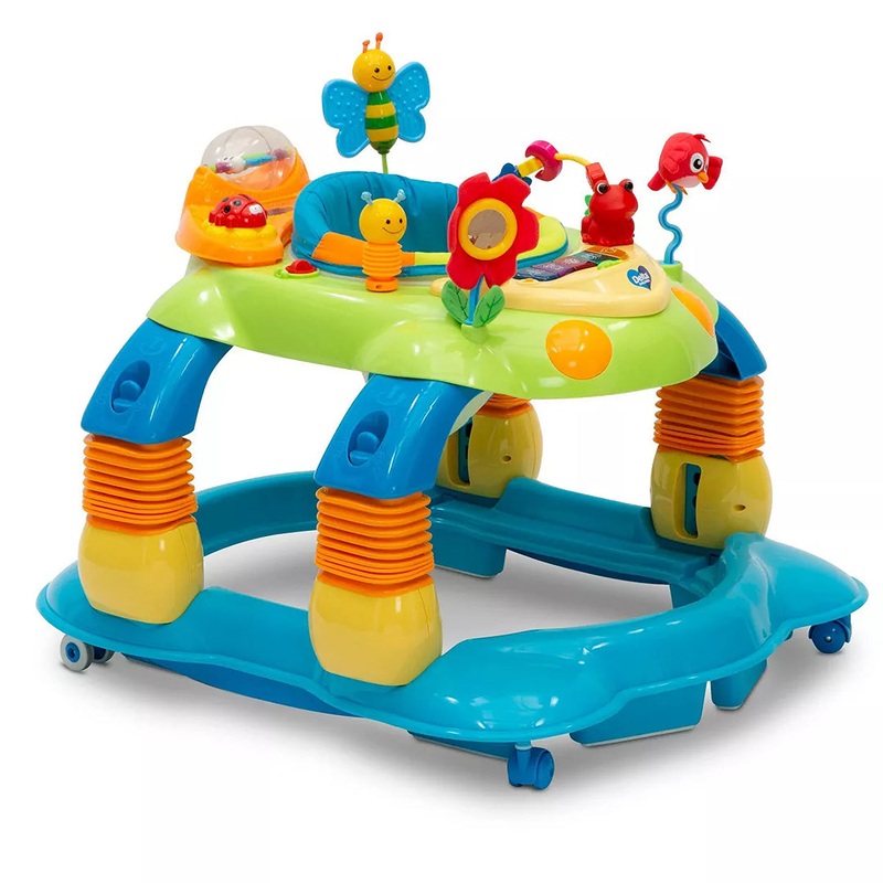 Lil Play Station 4-in-1 Activity Walker – Blue