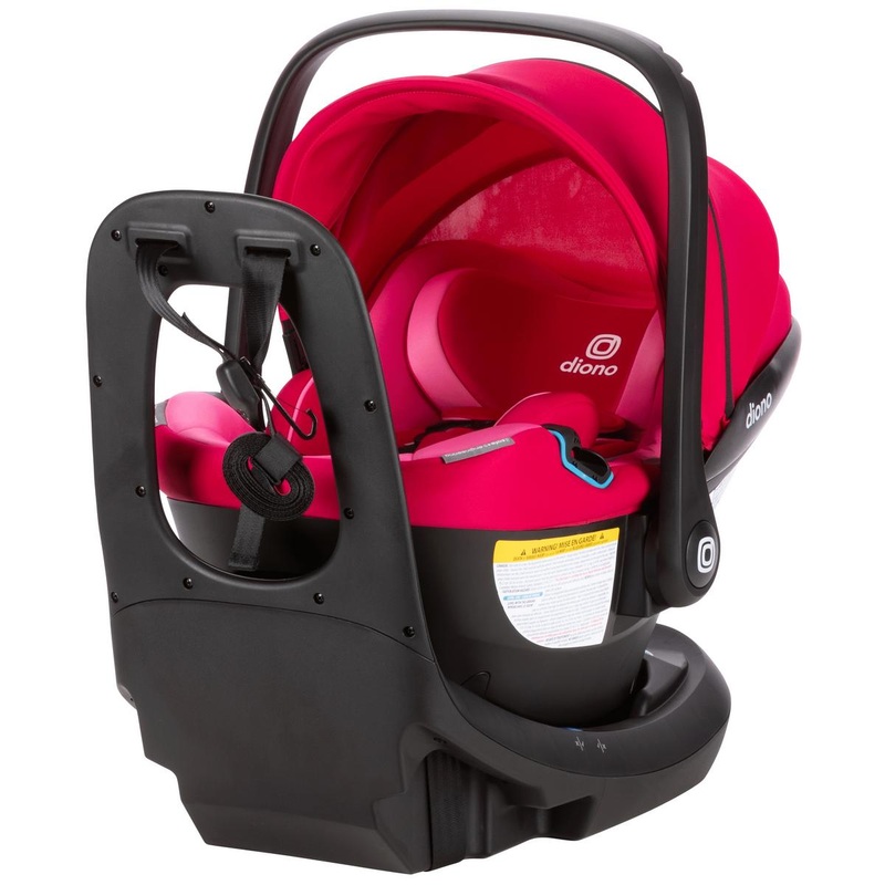 Diono LiteClik 30 RXT SafePlus Infant Car Seat and Base – Pink Cotton Candy