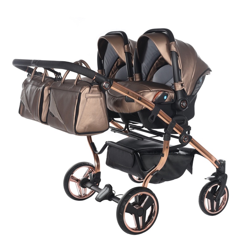 JUNAMA FLUO LINE DUO BRONZE – 2IN1 (2 X CARRYCOTS & 2 X SEAT UNITS)