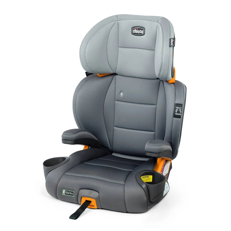 KidFit ClearTex High Back Booster Car Seat – Drift (See Description)