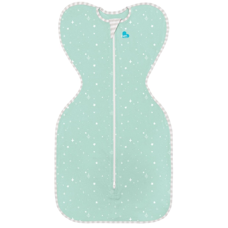 Love to Dream Swaddle UP Lite – Mint Stars – Medium