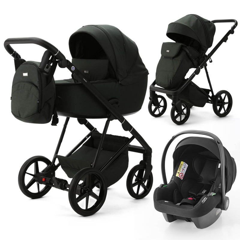 Mee-Go Milano Evo 3-in-1 Travel System – Racing Green