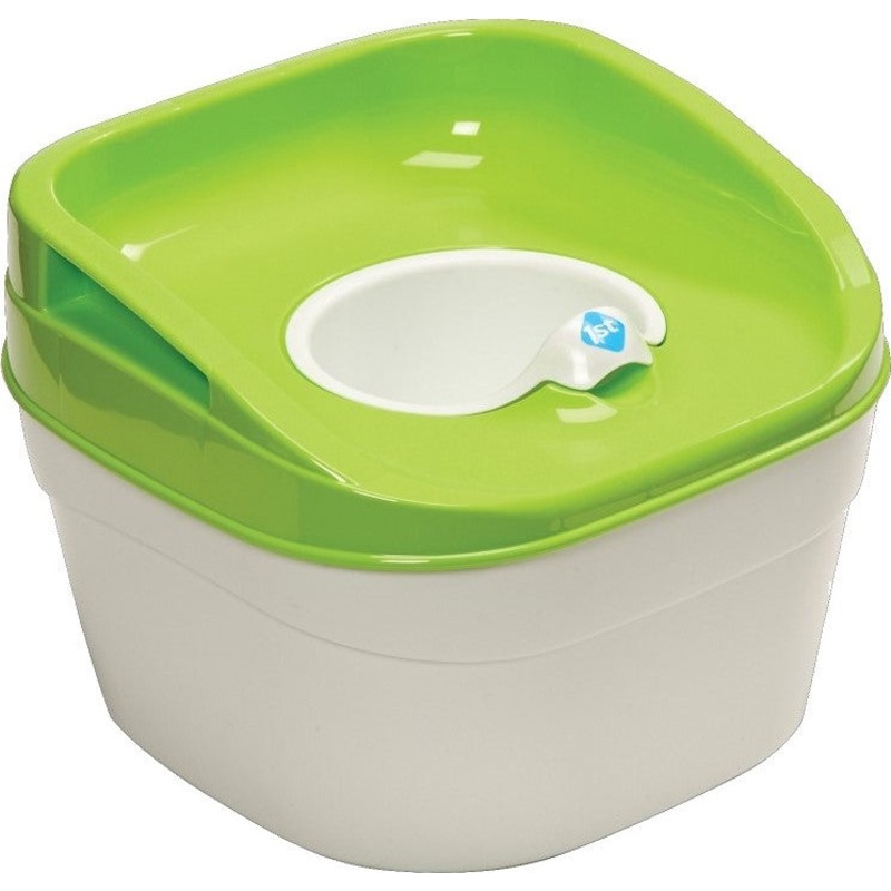 Safety 1st Try! Potty Trainer & Step Stool – Green