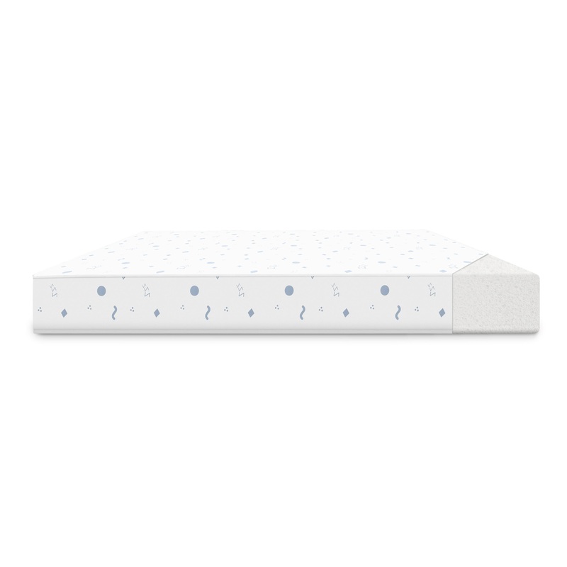 Simmons Kids Quiet Nights Dual Sided Crib and Toddler Mattress