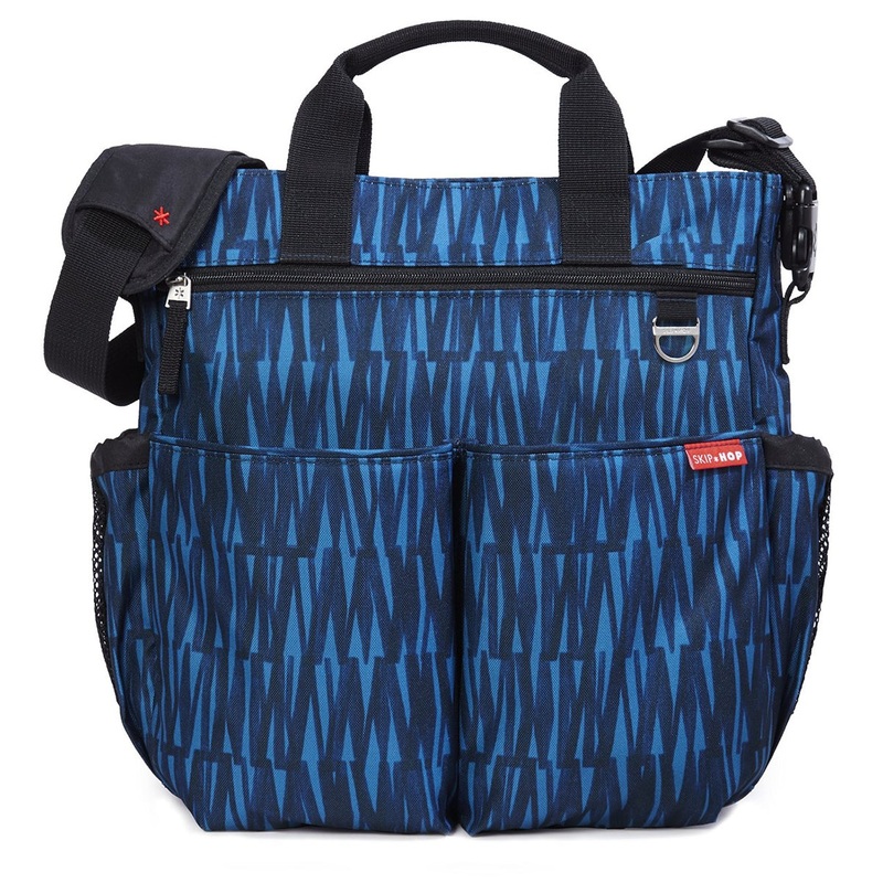Skip Hop Duo Signature Diaper Bag – Blue Graffiti