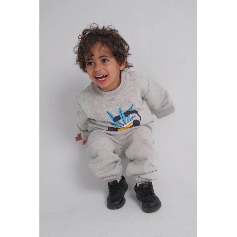 Unisex Light Grey Sweatpants