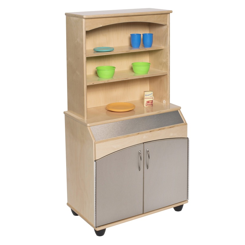 CONTEMPORARY STEEL HUTCH (DISC)