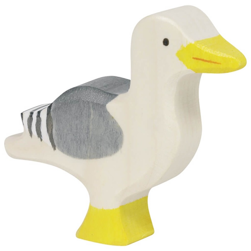 Holztiger Wooden Animal Seal Gull
