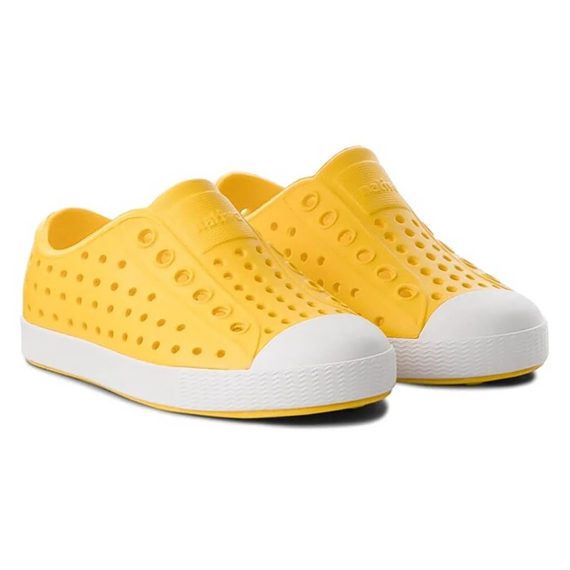 Jefferson Shoes Crayon Yellow/Shell White