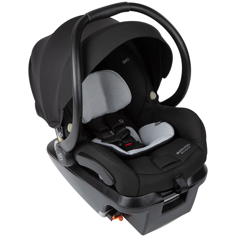 Maxi-Cosi Mico XP Max Infant Car Seat with Load Leg – Essential Black (PureCosi)