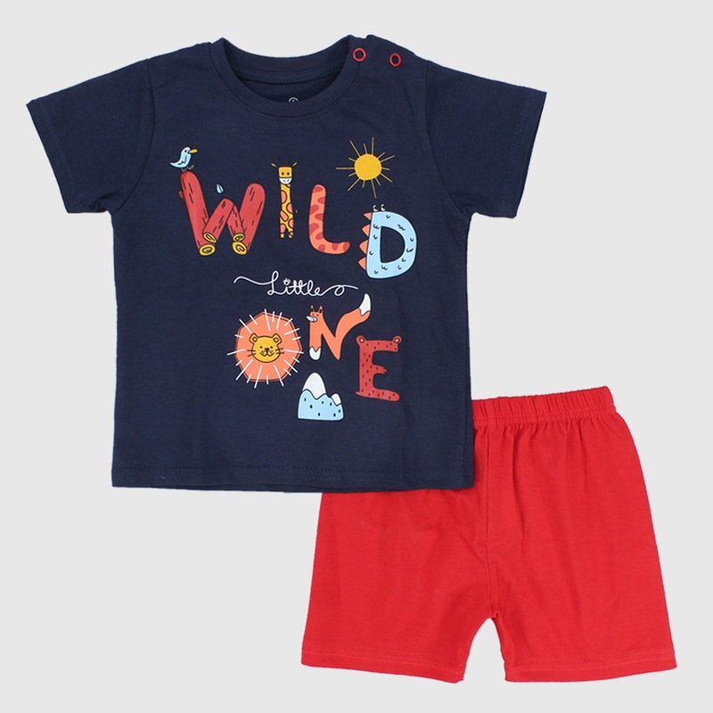 “Wild One” Short-Sleeved Pajama