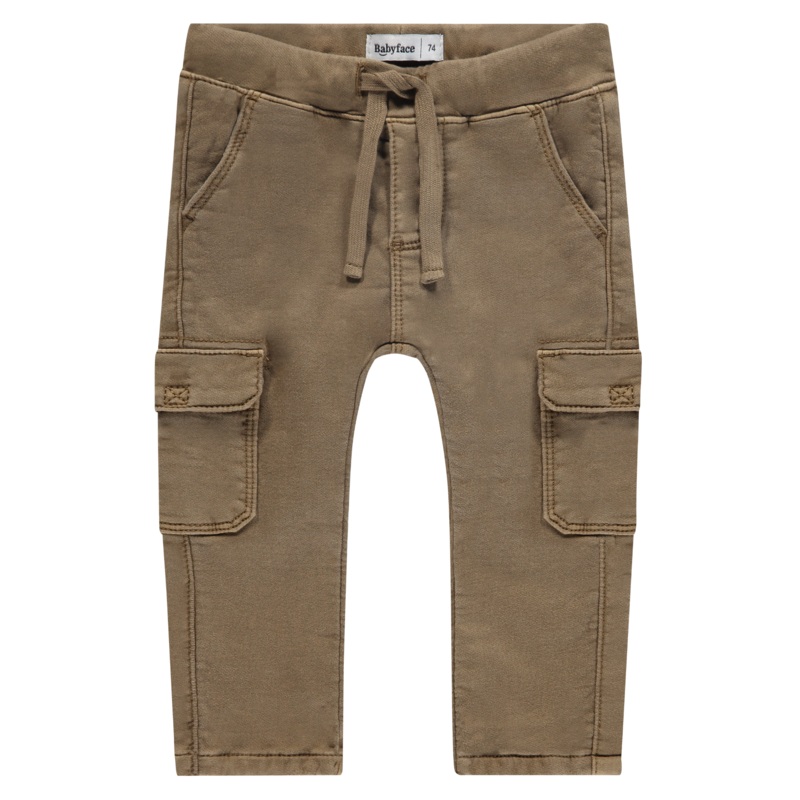 Baby Boys Worker Pants – Latte
