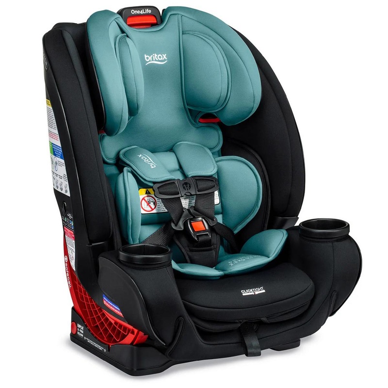 Britax OPEN BOX One4Life ClickTight All-in-One Convertible Car Seat – Jade Onyx