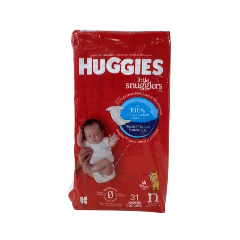 Huggies Little Snugglers, Newborn, 31 Count