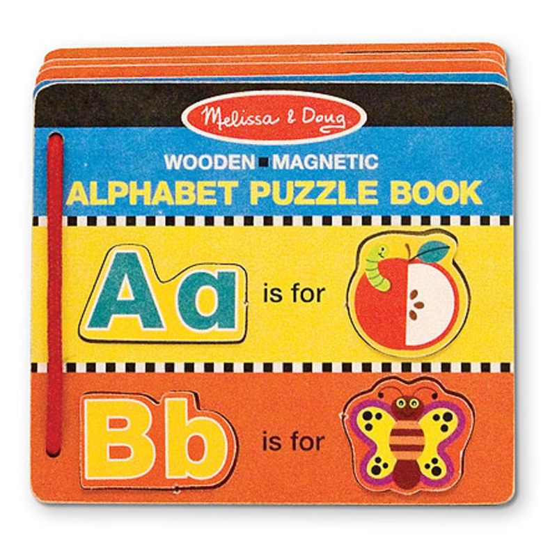 Melissa & Doug Alphabet Puzzle Book