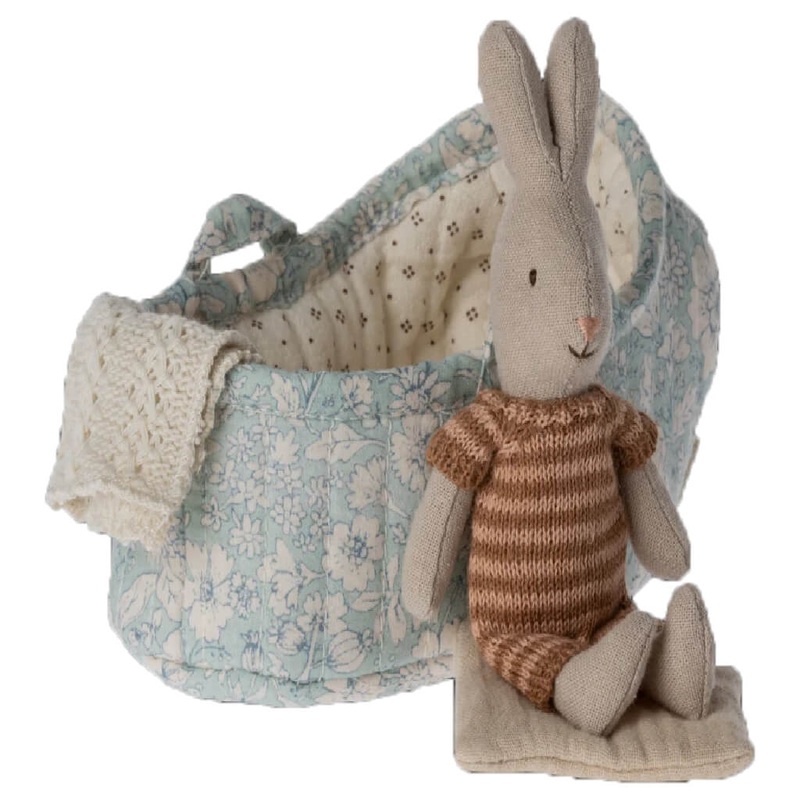 Micro Rabbit in Carry Cot