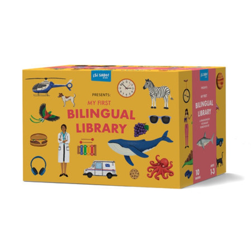MY FIRST BILINGUAL LIBRARY BOARD BOOK SET